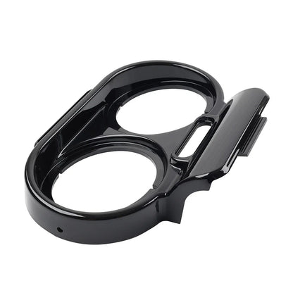 Gauge Cover Nacelle Housing Fairing Black for Harley Road Glide (1998-2013)