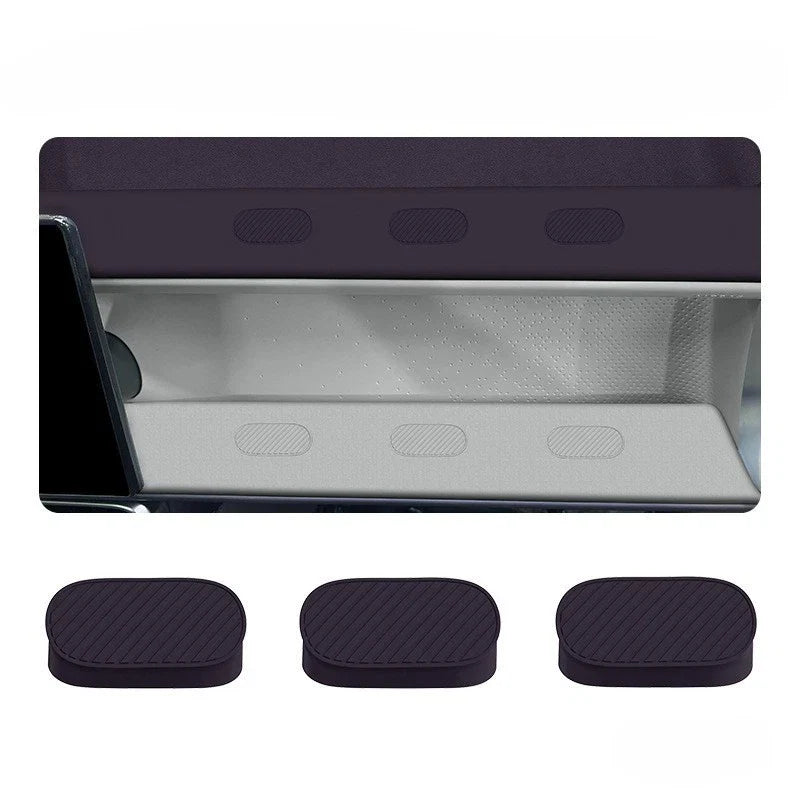 3x Copilot dashboard silicone hole cover interior trim for Leapmotor B10