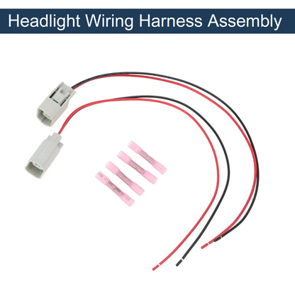 Set of 1 Headlight Wiring Harness Assembly for Chevy Cruze (2011–2019) WPT1204