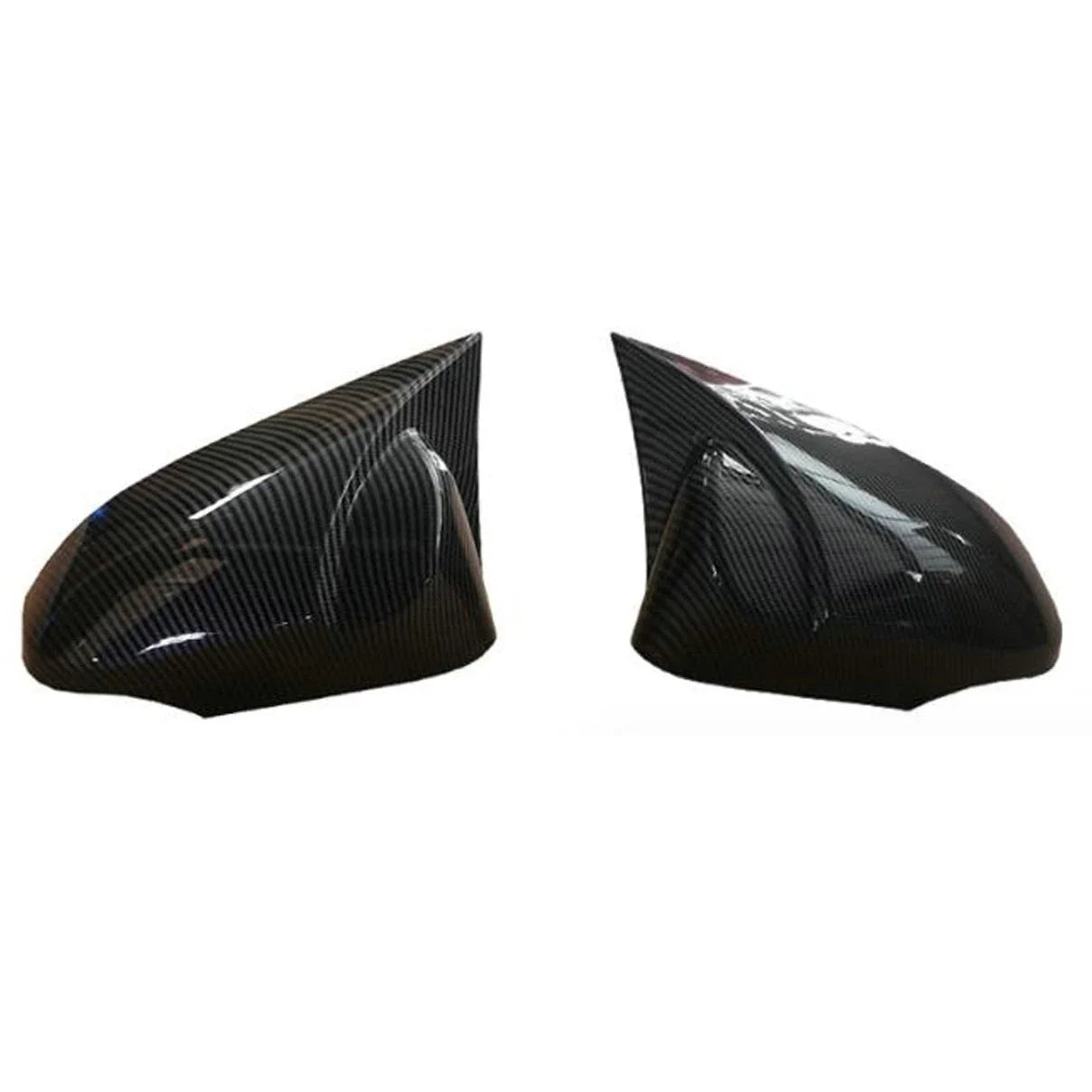 2Pcs / Carbon Fiber DoorSide Mirror Cover Trim for Toyota Camry (2012–2017)