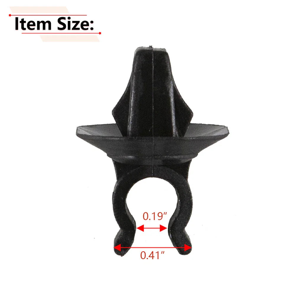 Hood Support Prop Rod Clips for Dodge Charger, Journey, Jeep Wrangler (2006-2023)