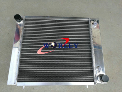 Aluminum Radiator with Fan for Land Rover Defender Discovery Range Rover (200TDI)