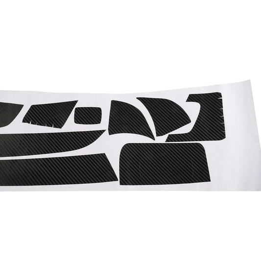 3D Carbon Fiber Pattern Interior DIY Trim Decals for BMW X5 (2007–2013)