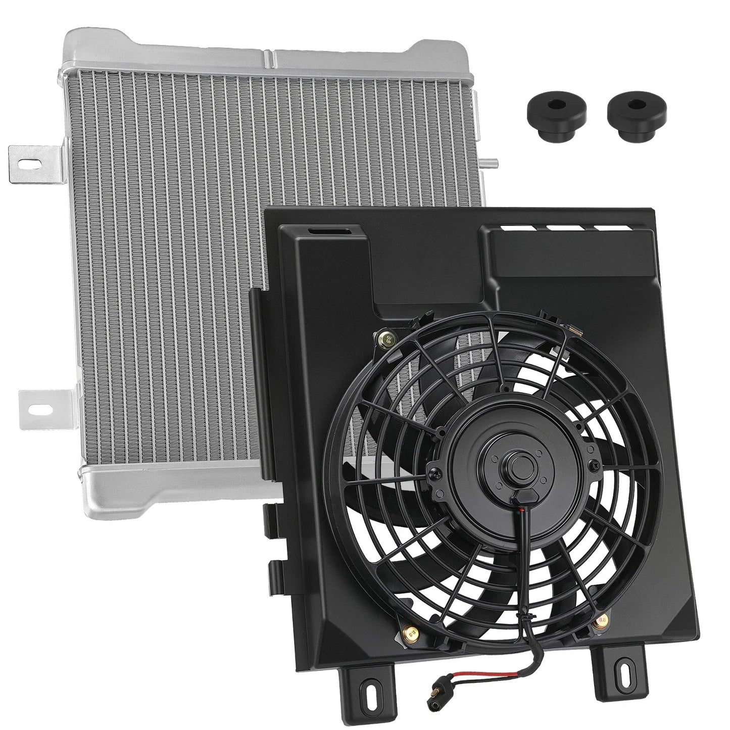 Radiator + Fan + Shroud for Polaris Magnum (2000–2003)