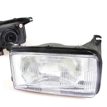 Head Lamp Lights H4 Pair for Isuzu TF TFR Rodeo (1988–2002)