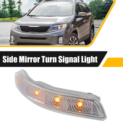 3X LED Front Right Mirror Turn Signal Light No. 87623-2P000 for Kia Sorento (2011–2020)
