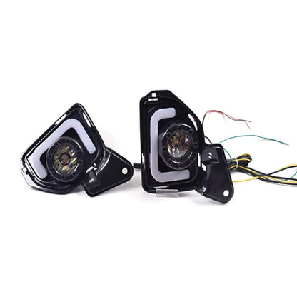 DRL LED Daytime Running Light Fog Turn Signal Lamp for Toyota Hiace (2014–2016)