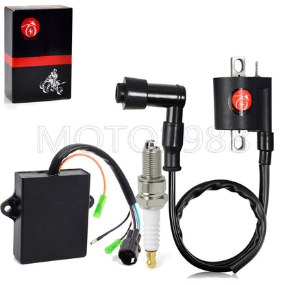 Ignition Coil & Spark Plug for Yamaha Badger 80 (1995–1999)