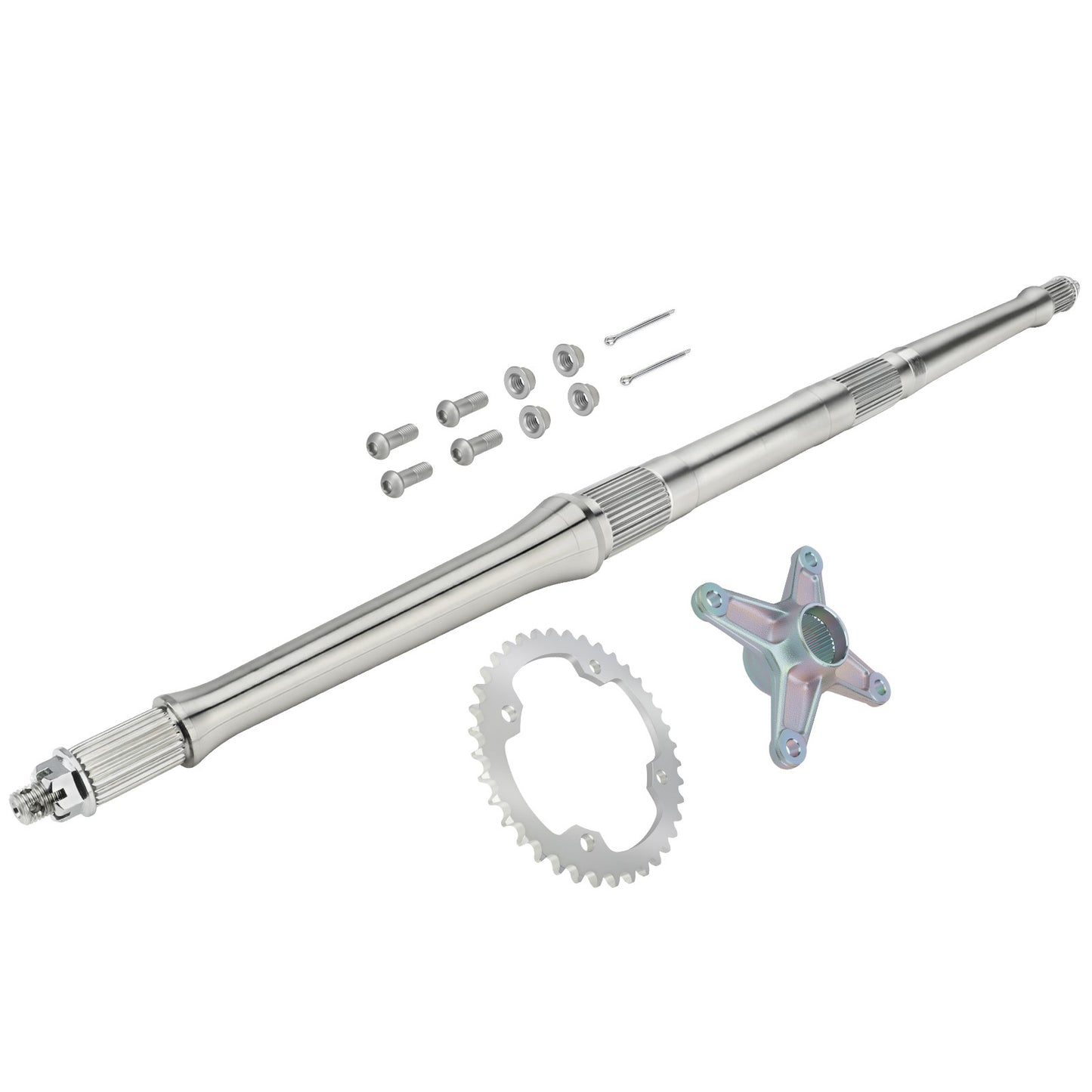 Rear Axle with Sprocket Hub Collar for Yamaha Raptor 350 (2004–2013)