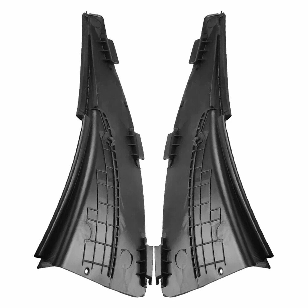Pair Front Windshield Wiper Cowl Shield Corner Cover for Jeep Renegade (2016–2021)