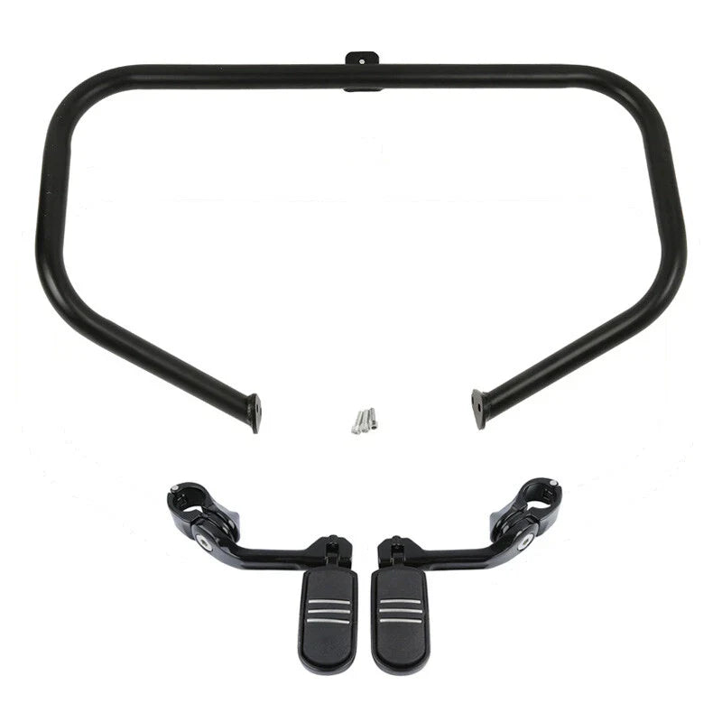 Engine Guard Highway Bar Footpegs for Harley Road King (1997-2008)