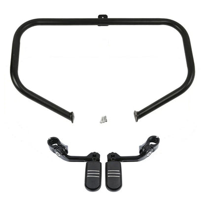 Engine Guard Highway Bar Footpegs for Harley Road King (1997-2008)