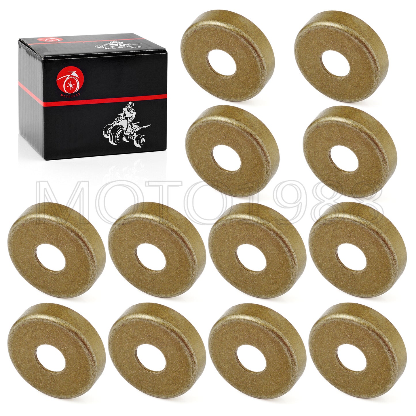 12pcs A Arm Dust Cover Seal Caps for Yamaha Banshee 350 (1987–2006)