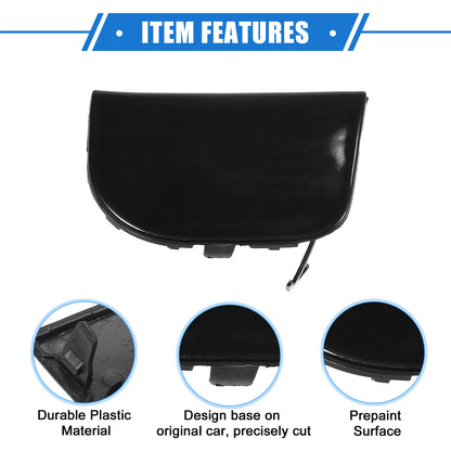 Tow Hook Cover for Toyota Prius XW30 (2012–2015) - Front Left, Black