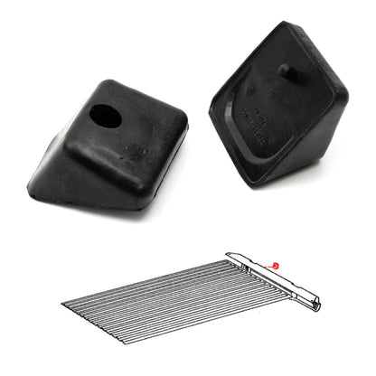 Set of 4 Bumper Gate Rubber for Toyota Hilux (1984–1988)