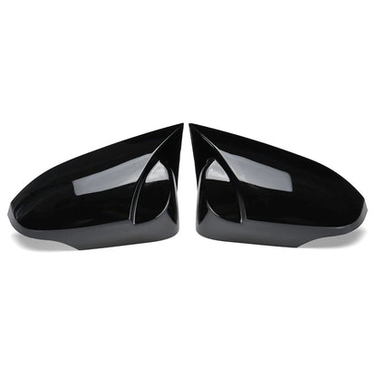 LH+RH Black Rear View Mirror Cap Cover for Toyota C-HR (2017–21)