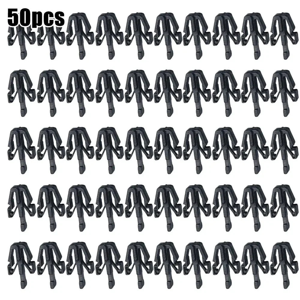 50Pcs Nylon Grille Clips for Honda, Mitsubishi, Toyota, Mazda (Various Years)