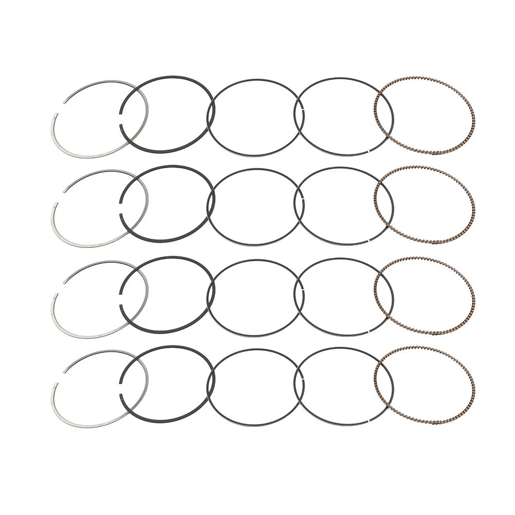 4X Piston Ring Set STD 76mm for Kawasaki Ninja ZX10R ZX-10R (2004–2010) 13008-0005