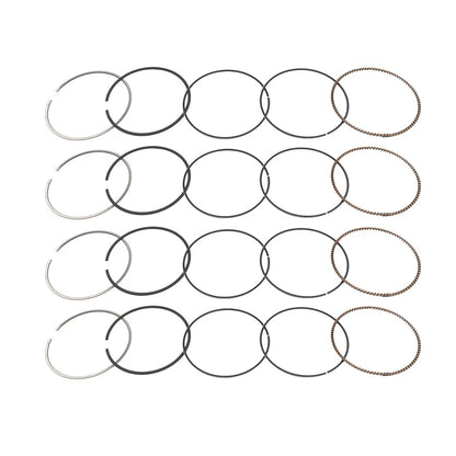 4X Piston Ring Set STD 76mm for Kawasaki Ninja ZX10R ZX-10R (2004–2010) 13008-0005
