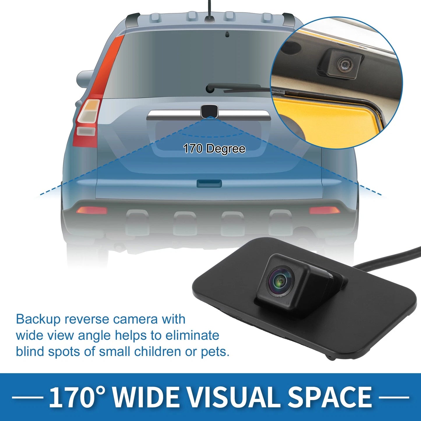 Rear View Park Assist Backup Camera 23378804 for Chevrolet Suburban (2015–2019)