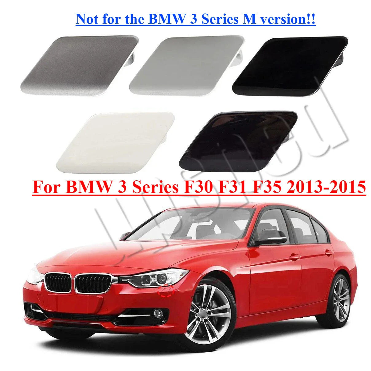 Front Bumper Headlight Washer Cover Cap for BMW 3 Series (2013–2015)