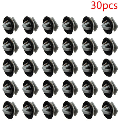 30 Pcs Front Door Side Lower Molding Trim Clips for Mazda