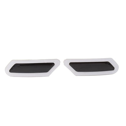 1 Pair White Front Bumper Reflector Side Marker Lights for Audi A4 B9 (2017–2019)