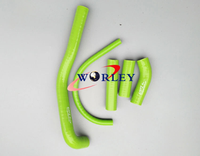 Silicone Radiator Hose for Kawasaki KX500 (1988–2004) - Blue