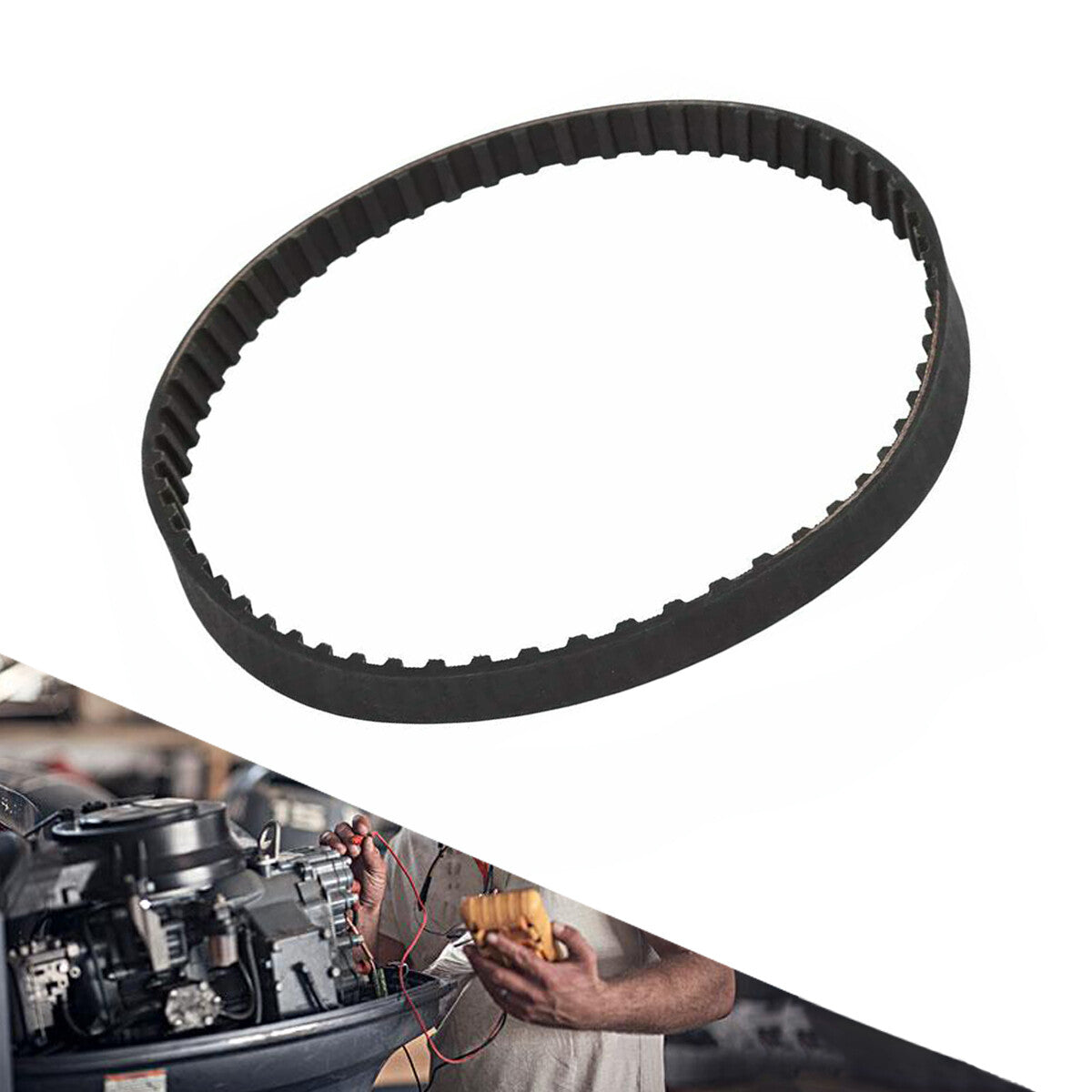 Timing Belt for Yamaha Outboard 6-8-9.9hp (4-Stroke) (1990–2000)