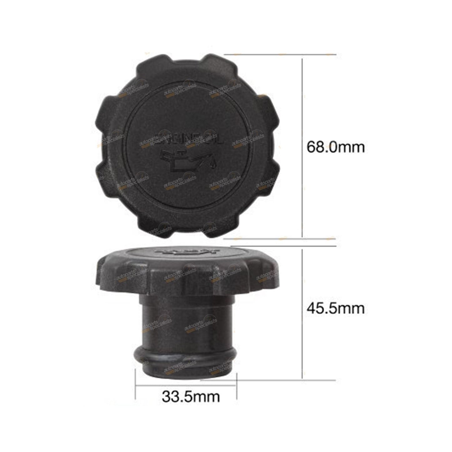 Engine Oil Filler Cap for Ford Escort (1976–1981)