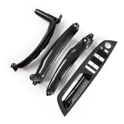 4pcs Window Switch Panel & Door Handle Kit for BMW X5 X6 E70 E71 (2007-2013)