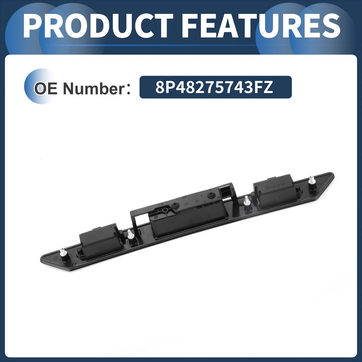 Tailgate Trunk Release Switch for Audi A3 RS3 (2003–2013) No. 8P48275743FZ