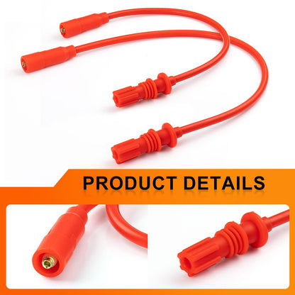 Ignition Coil & Spark Plug Set for Polaris Scrambler 1000 Sportsman 1000