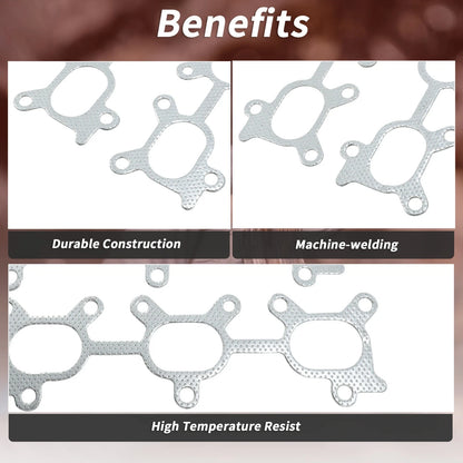 Exhaust Manifold Header Gasket for Chevrolet Tracker (2000–2002) No.1414077E00