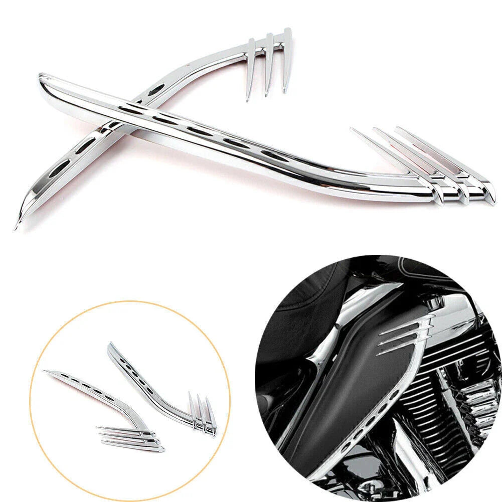 Mid-Frame Air Deflectors for Harley Road Glide CVO Ultra (2015-2023)