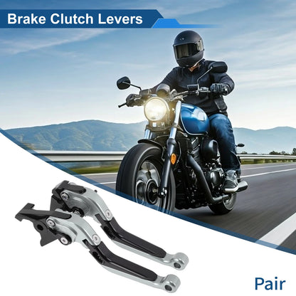 Short Long Brake Clutch Levers for Honda NC700/NC750 S/X (2012–2020) 1 Pair Titanium Black