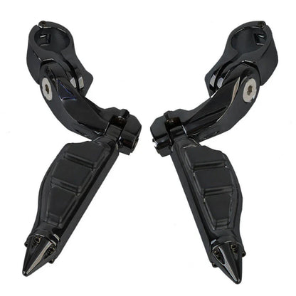 Foot Pegs 1.25'' Highway Bar Mount for Harley Touring Dyna Softail