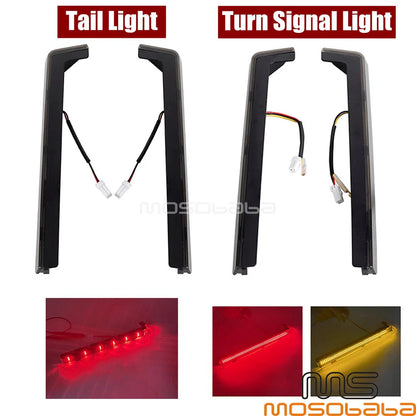 Smoke Accent LED Side Marker Lights for Harley Touring FLHT w/Tour-Pak (2006-2023)