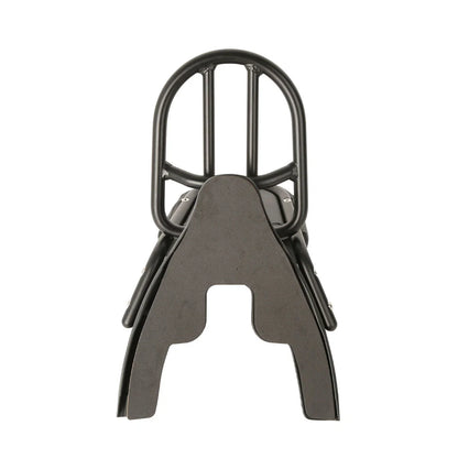 Black Backrest Sissy Bar w/ Rack for Harley V-Rod VRSCA (2002-2006)