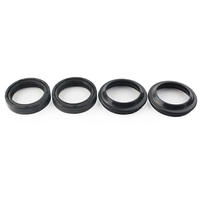 4 x Black Oil Seals Dust Seals for Front Fork Damper Shock Absorber (50-63)