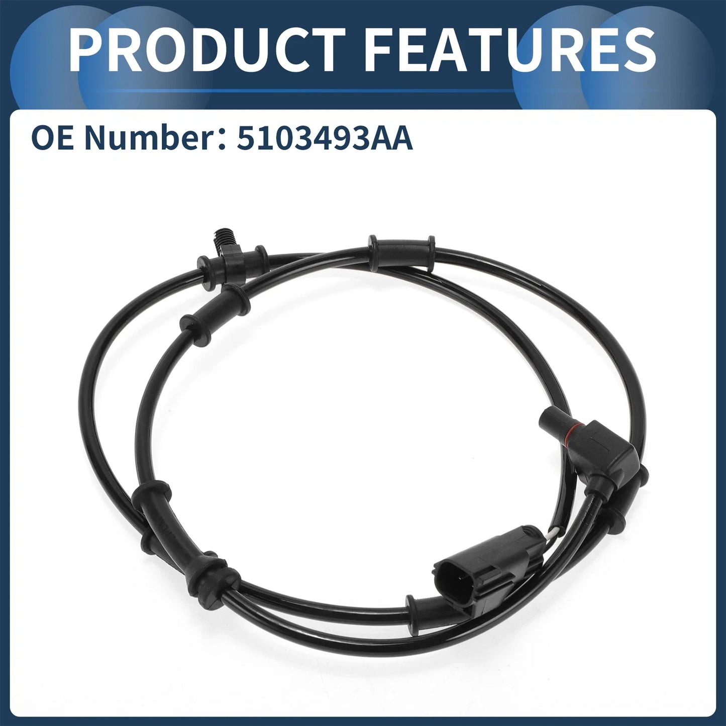 ABS Wheel Speed Sensor for Dodge Ram 3500 (2010-2018)