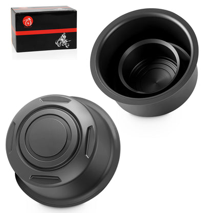 2 Wheel Center Dust Hub Cap for Yamaha Rhino 660 700 Grizzly 450 (2004–2014)