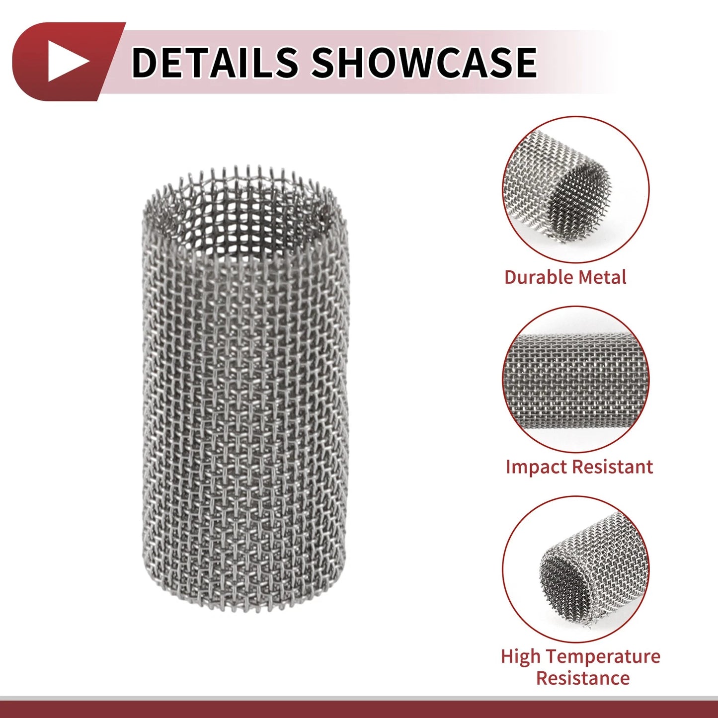 Set of 4 Glow Plug Screen Filters for Car Truck (Compatible with Various Models)