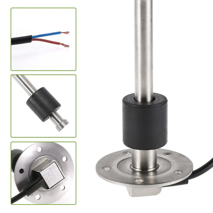 Fuel Sending Unit and Gauge Kit 240-33 Ohm for Boat Car Vehicle