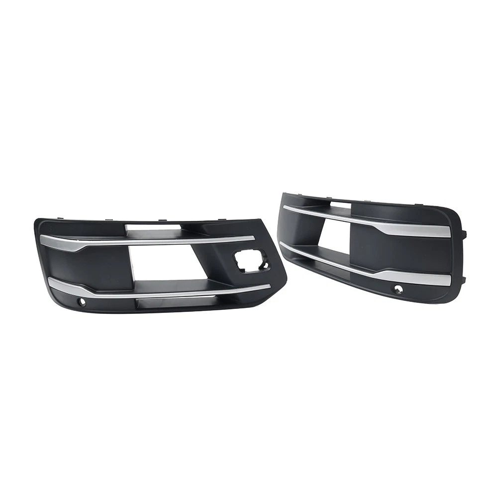 Dual Muffler Tip Cover Trim for Audi Q7 (2016–2019) Black