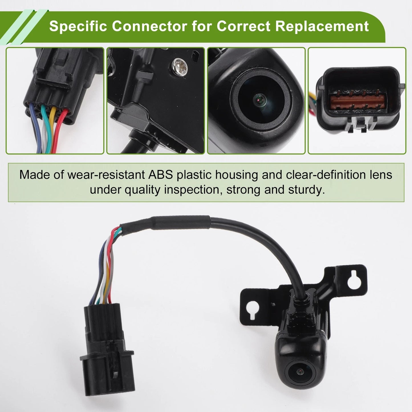 Rear View Camera for Hyundai Santa Fe (2013–2018) 120-180 Degree
