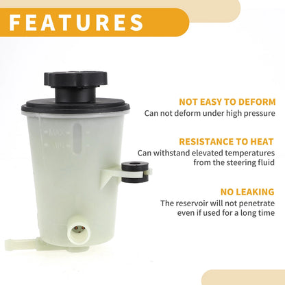 Power Steering Reservoir No. 8L1Z3A006A for Ford Edge (2007–2014) Plastic