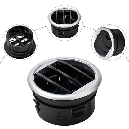Black Plastic Air Vent Replacement for Lifan 320 Air Conditioning Outlet