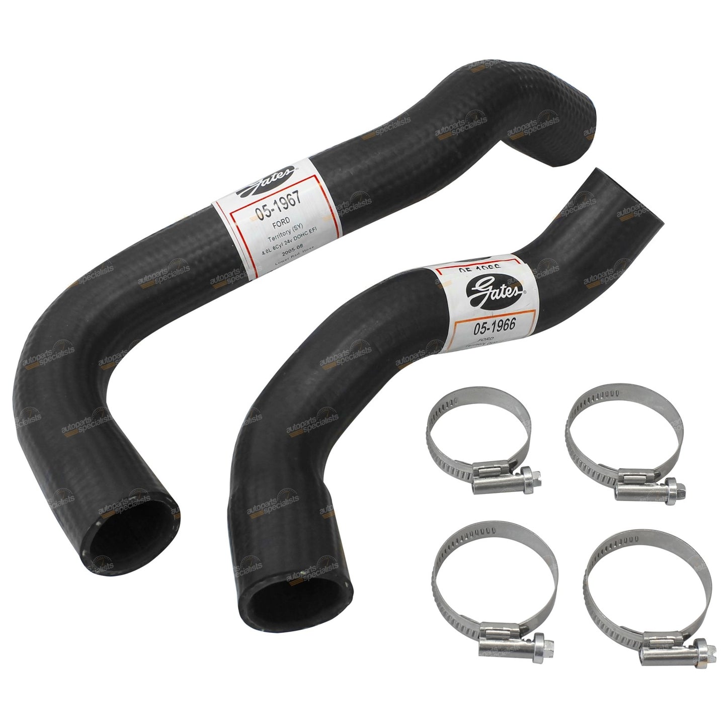 Upper & Lower Radiator Hose Kit for Ford Territory (2004–2011)