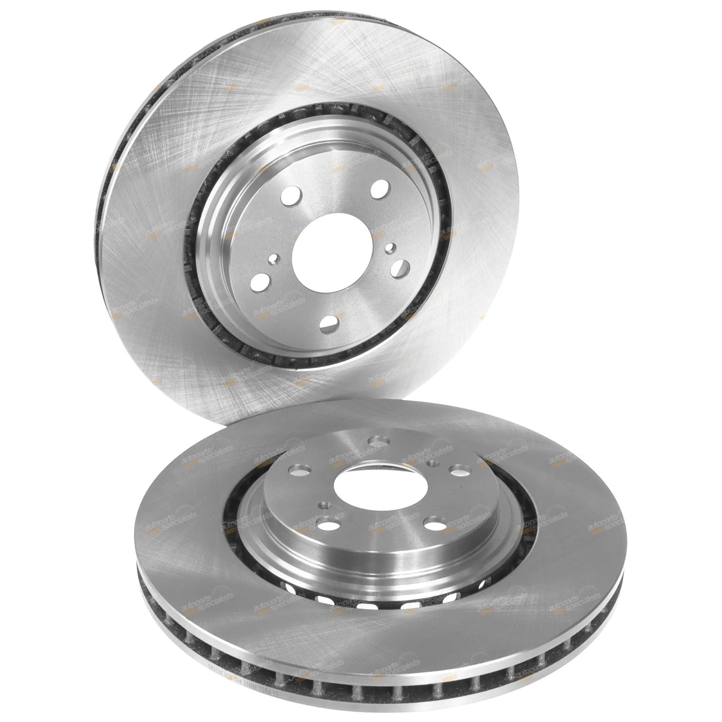 Front Disc Brake Rotors + Bendix Pads for Kluger (2007–2020)